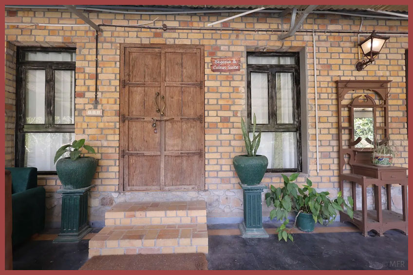 Begonia & Coleus Site - Entrance