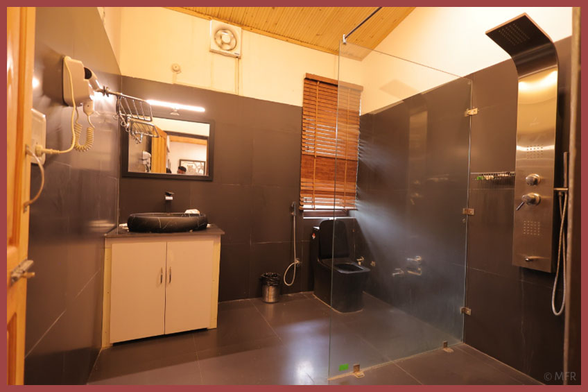 The Jasmine Room - en suite bath
