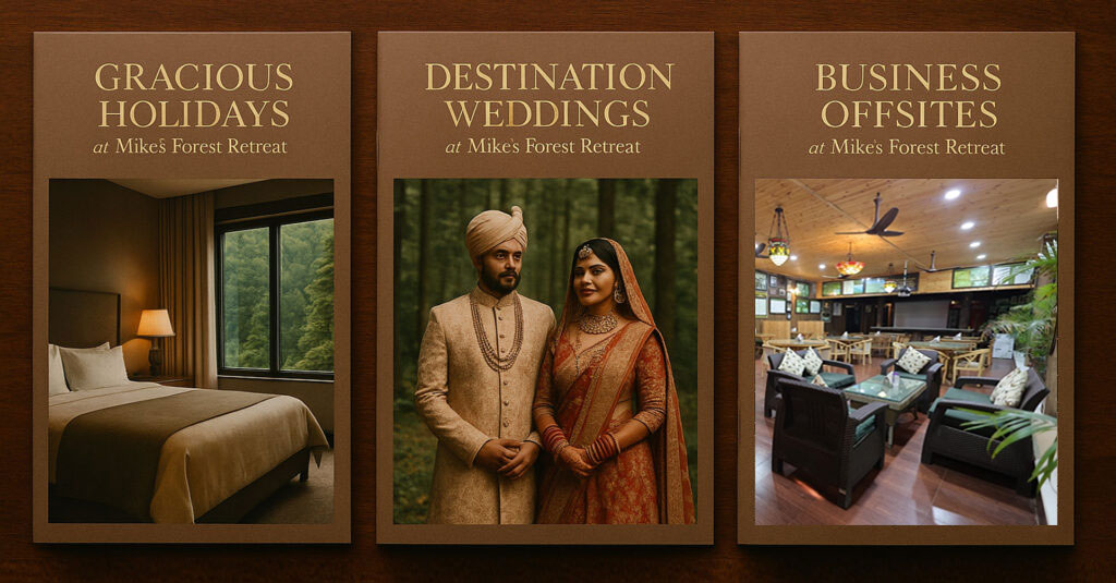 Set of 3 Curated Ebooks on Gracious Holidays, Destination Weddings & Business Offsites