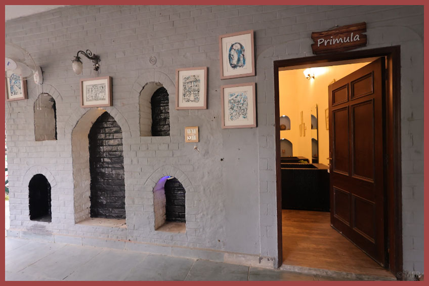 The Primula Room - entrance
